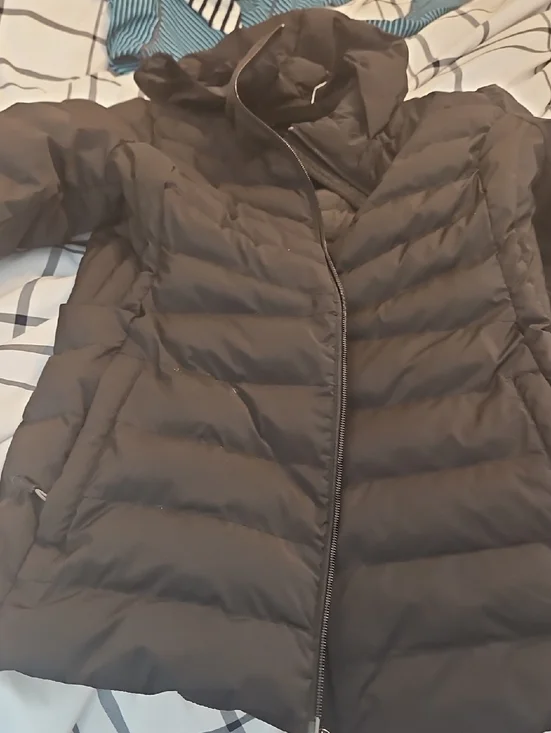 Women’s Black Puffer Coat — Lightweight Quilted Jacket By 32° - Picture 1 of 4